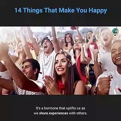 14 THINGS THAT MAKE YOU HAPPY