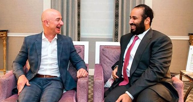 Suudi Prens Selman, Amazon kurucusu Jeff Bezos'ın telefonunu hacklediği iddia edildi