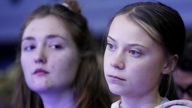 Trump in Davos: US president criticises climate activists