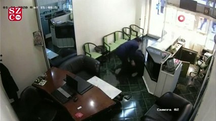 Kadın kılığındaki silahlı soyguncuyu böyle durdurdu