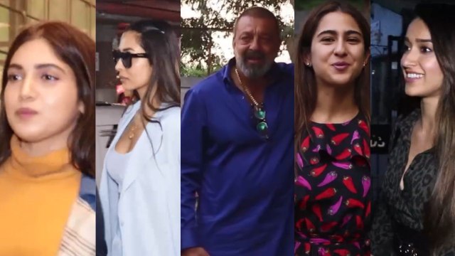 Malaika Arora, Bhumi Pednekar, Sara Ali Khan, Sanjay Dutt Spotted Around the Town