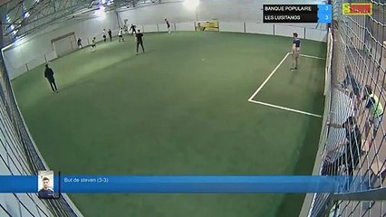 But de steven (3-3) - BANQUE POPULAIRE Vs LES LUSITANOS - 21/01/20 21:00 - LIGUE 2