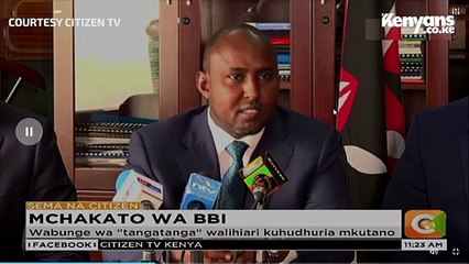 Junet Sets Conditions for Murkomen to Attend BBI Meetings