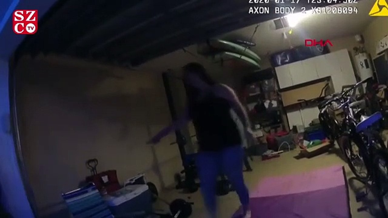 Gözaltı sırasında polisin bacağını ısırdı