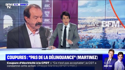 Coupures: "pas de la délinquance" (Martinez) - 22/01