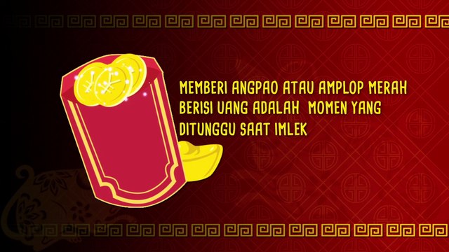 Perayaan Imlek, ini Syarat Supaya Dapat Angpao