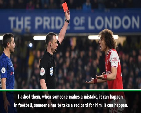 Arteta proud of his team stepping up for David Luiz