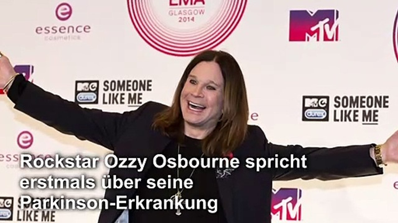 Ozzy Osbourne spricht erstmals über Parkinson-Erkrankung