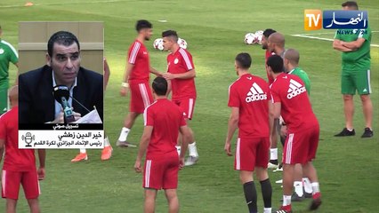 "زطشي : "عندنا كل الوقت لتسطير برنامج للمنتخب الوطني