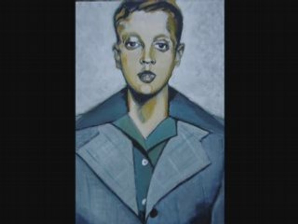 Elvis fan. peinture de denis souillart ,moi!!