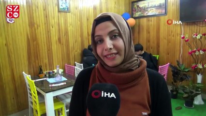 Eşi terk etti, tek başına verdiği hayat mücadelesinde iş yeri sahibi oldu