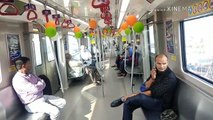 Lucknow metro hajratganj to alambag  हजरतगंज से आलमबाग यात्रा मेट्रो ट्रेन द्वारा