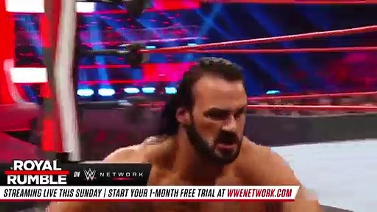Randy Orton vs. Drew McIntyre- Raw, Jan. 20, 2020