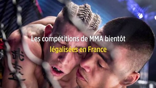 Les compétitions de MMA bientôt légalisées en France