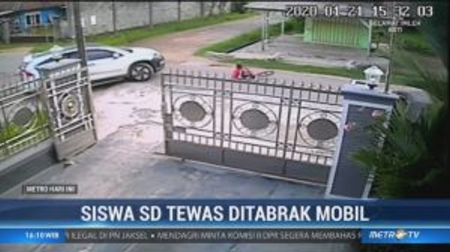 Siswa SD di Tulang Bawang Tewas Ditabrak Mobil saat Bermain Sepeda