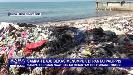 Miris! Gunungan Sampah di Pantai Wisata Palippis Kurangi Minat Wisatawan