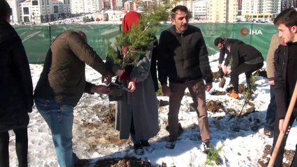Fidanlar ‘Toprak Dede’ anısına dikildi