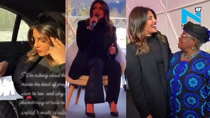 Priyanka Chopra at WEF: "I want my kids to grow up in Greta's generation"
