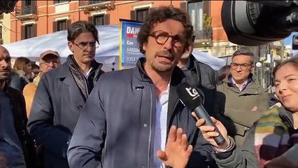 Toninelli a Cosenza insieme a Massimo Misiti (22.01.20)
