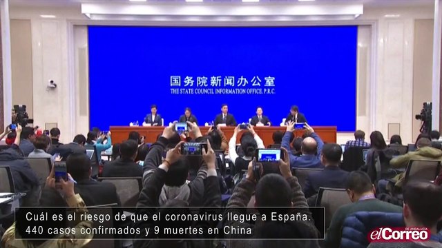 Cuál es el riesgo de que el coronavirus llegue a España. 440 afectados y 9 muertos en China por el nuevo coronavirus