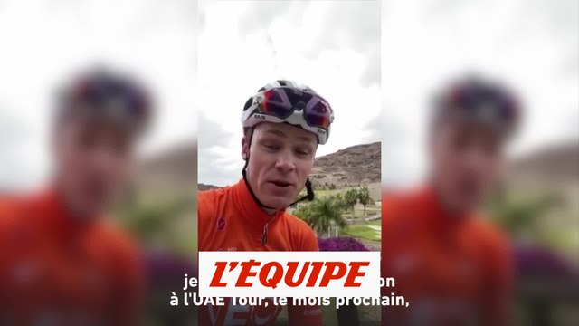 Chris Froome annonce sa participation à l'UAE Tour fin février - Cyclisme - Ineos