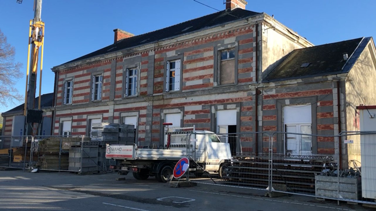 Le chantier de la gare bat son plein