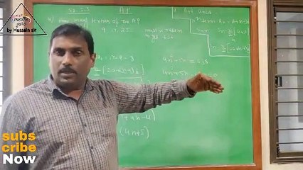 Arithmetic progressionExercise 5.3 solutionsClass X NCERT@maths guru by Husain sir