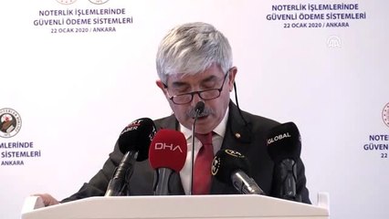 Noterlik İşlemlerinde Güvenli Ödeme Sistemleri Tanıtım Toplantısı - Dursun Cin
