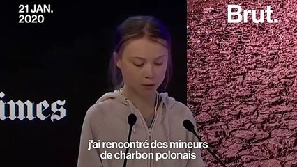 Davos : "Votre inaction alimente les flammes à chaque heure", a déclaré Greta Thunberg