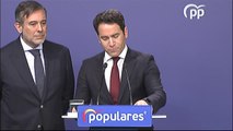 El PP reta a Pedro Sánchez a 