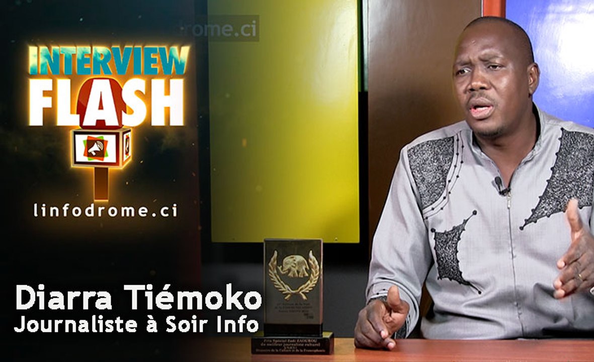 Soirée des Ébony : Diarra Tiémoko, meilleur journaliste culturel 2019