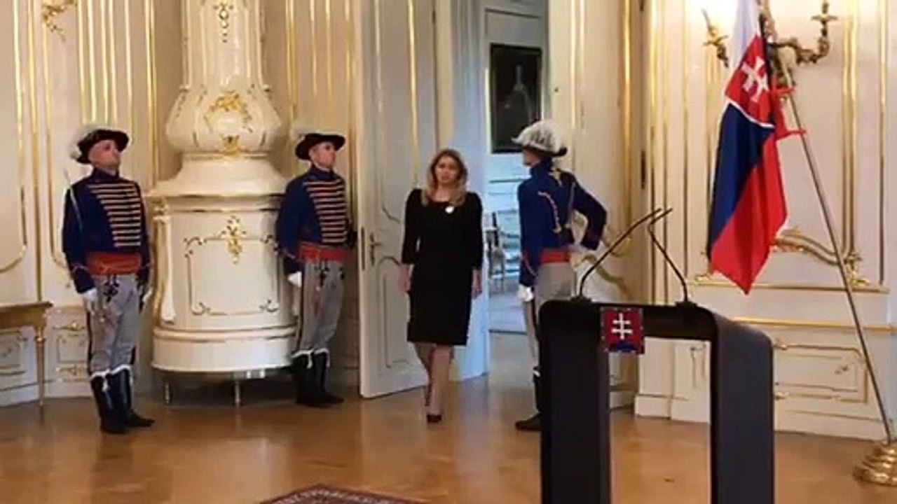 ZÁZNAM: Vyhlásenie prezidentky Z. Čaputovej