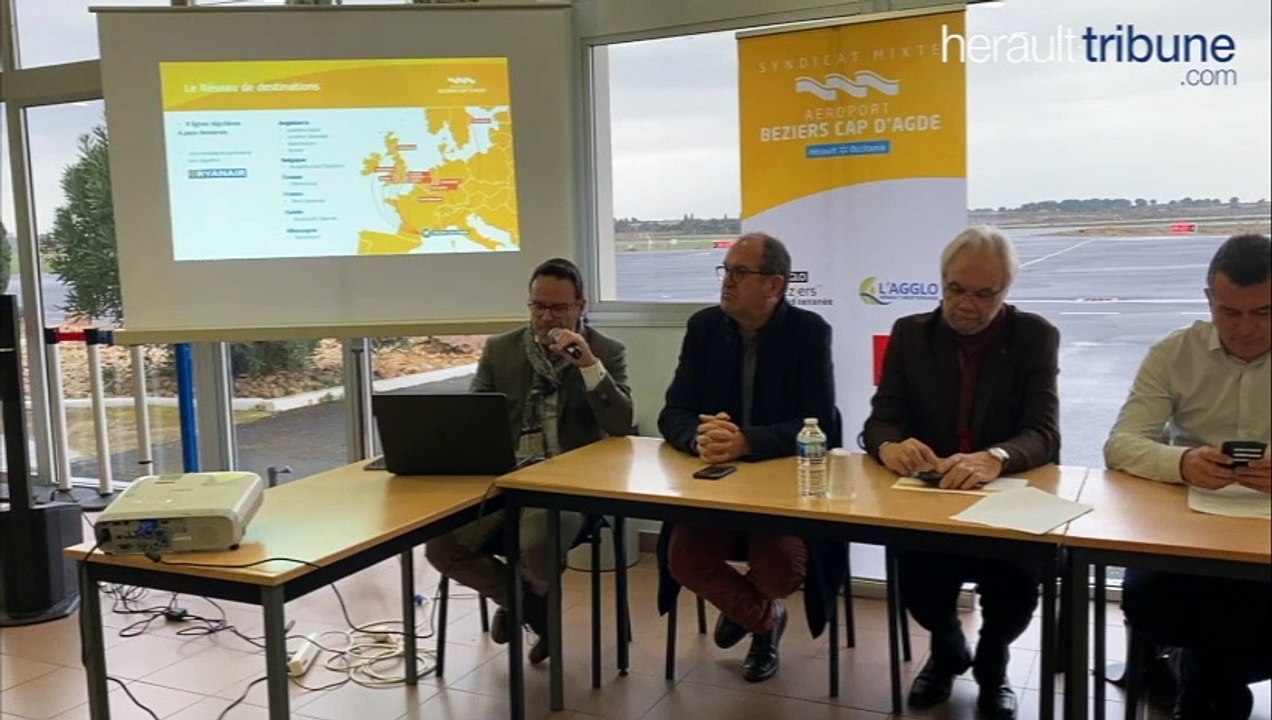 AEROPORT BEZIERS CAP D’AGDE - La fréquentation s'envole en 2019