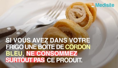 Du cordon bleu Carrefour retiré des rayons à cause d'un produit de nettoyage toxique