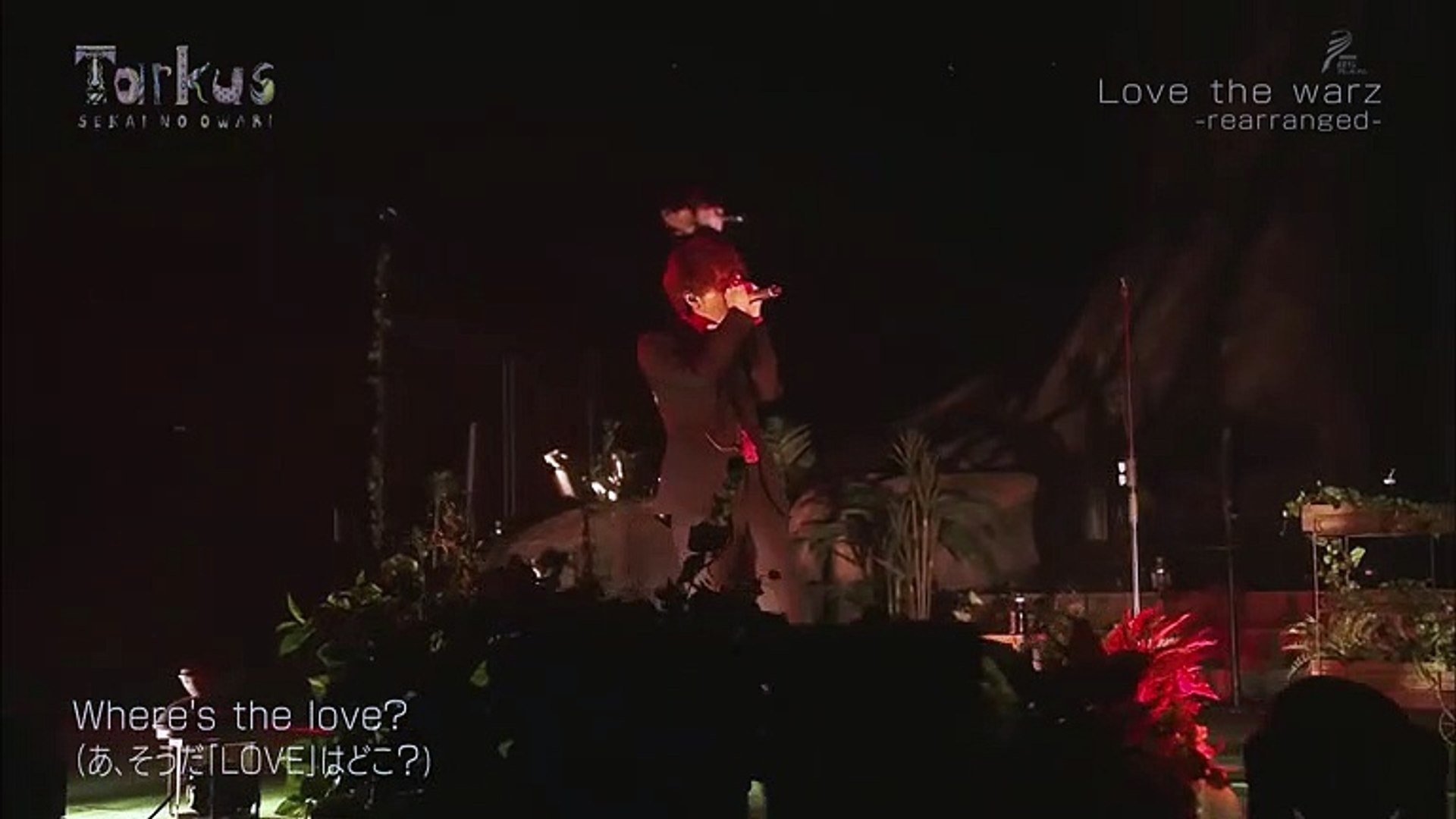 SEKAI NO OWARI - 11.Love The Warz @Tour Tarkus 2017 - 動画 Dailymotion