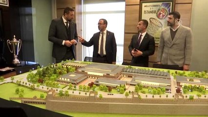 Gençlik ve Spor Bakanı Kasapoğlu, TBF Başkanı Türkoğlu'nu ziyaret etti