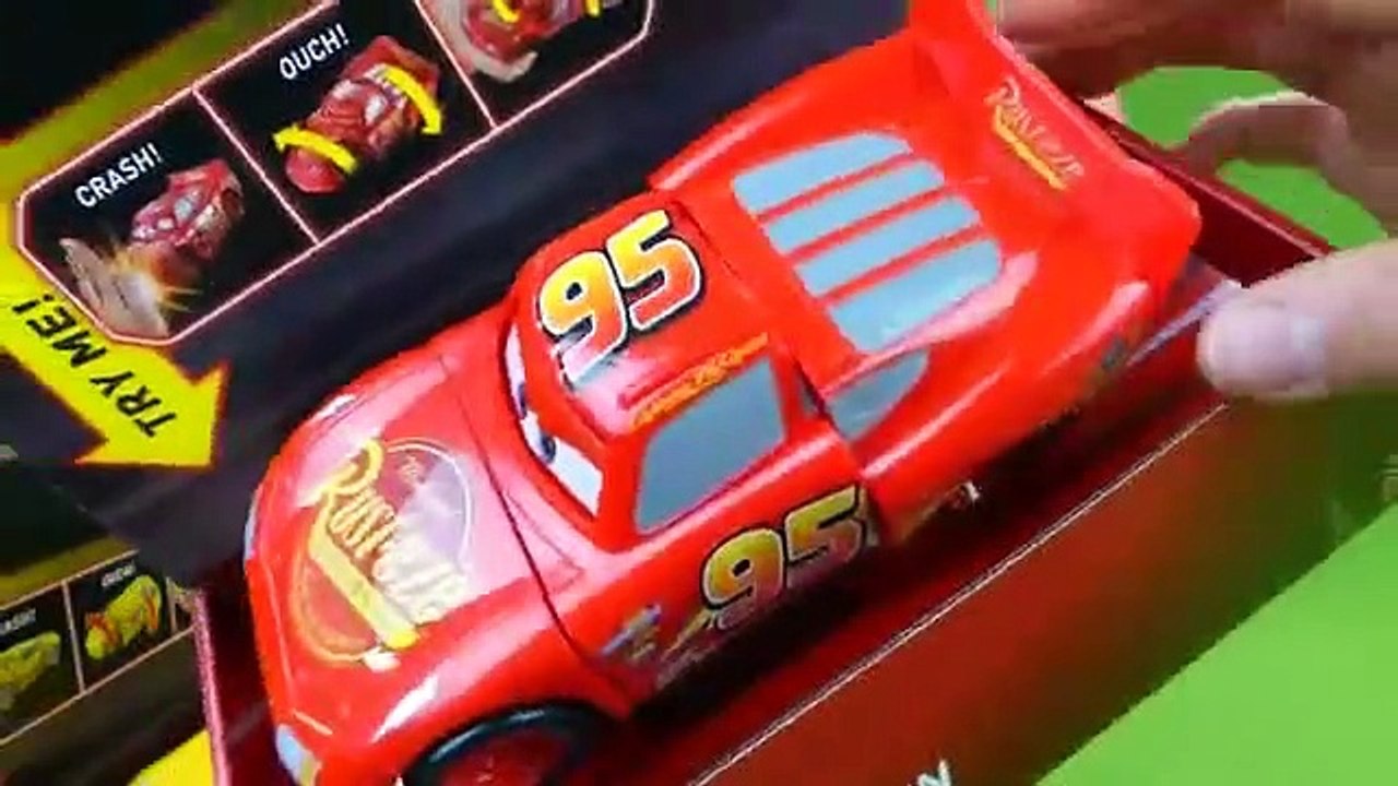 Cars 2 STUNT RACERS Crank Launcher With Red Metallic Lightning McQueen  Disney Pixar car-toy review – Видео Dailymotion