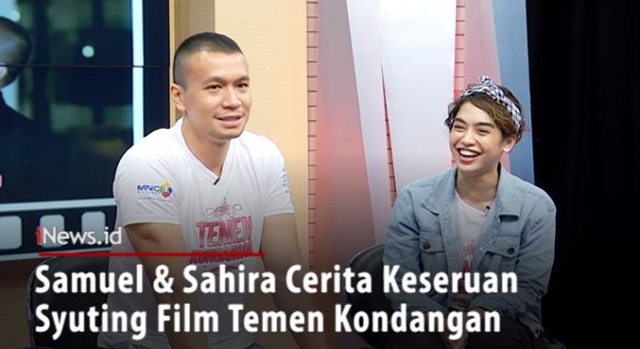 Keseruan Samuel Rizal dan Sahira Anjani saat Syuting Film Temen Kondangan