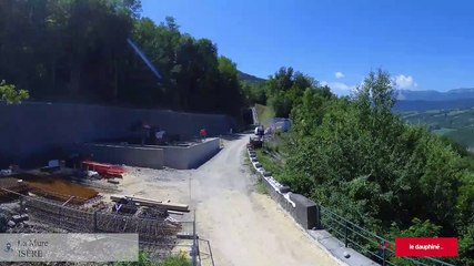 Timelapse sur les avancées des travaux du train de La Mure
