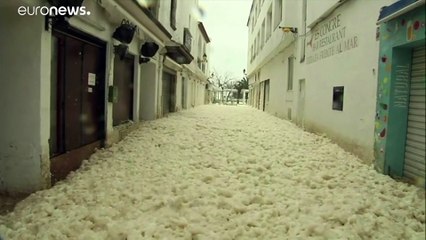 La tempesta Gloria spazza la Spagna