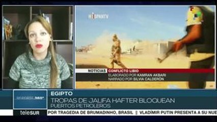 Jalifa Haftar mantiene bloqueo a los puertos petroleros de Libia