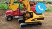 Car Toys Construction Vehicles Looking for kids in the sand toys pretend play