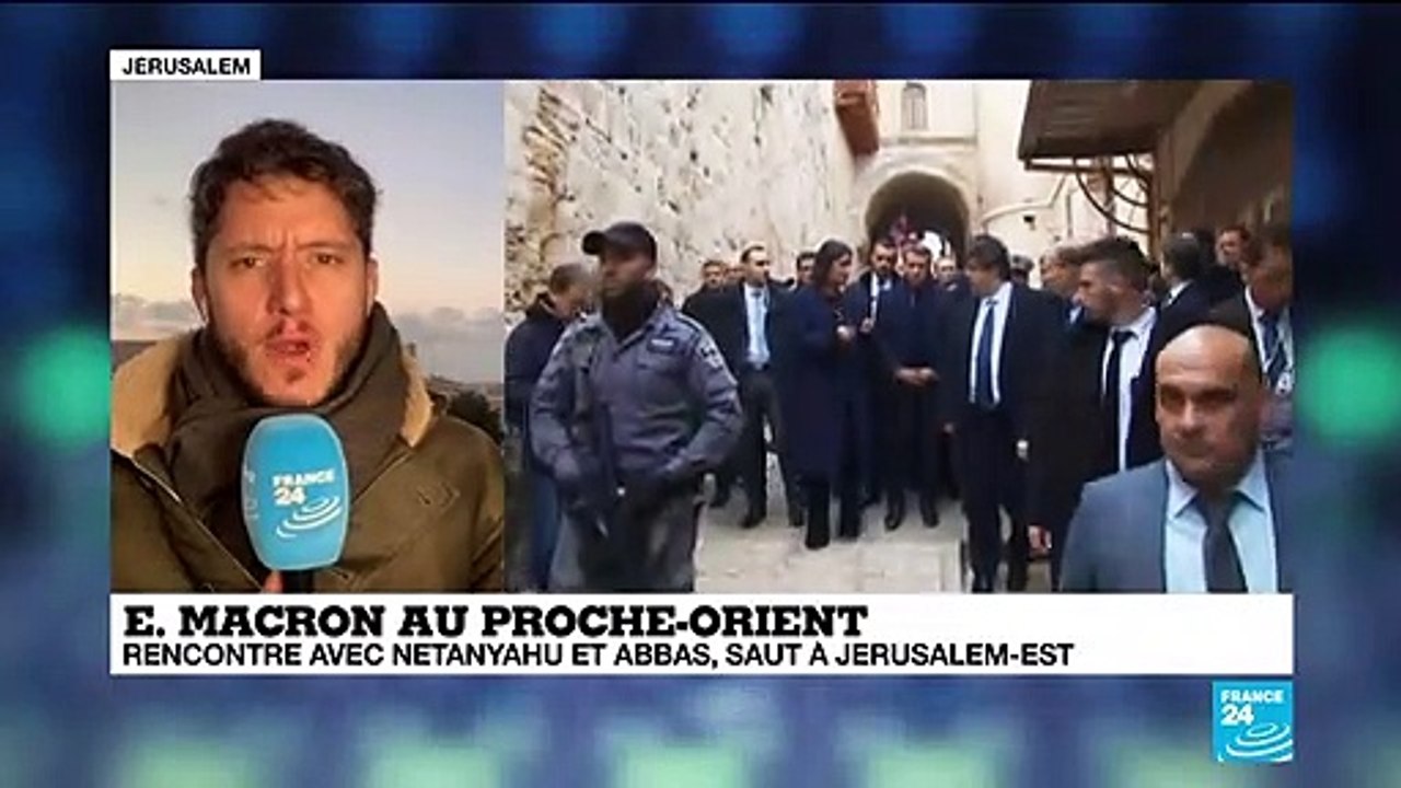 Après ce premier voyage à Jérusalem, Macron ira aussi à Ramallah