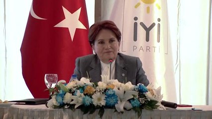 Akşener: "Benim yanımda oturan şahsı kaldırıp montaj yapıyorlar, Feto'yu koyuyorlar"