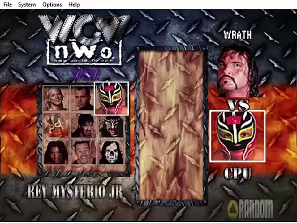 WCW-NWO Starrcade 64 Mod Matches Wrath vs Vampiro