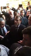 Grosse embrouille entre Macron et un policier en Israel