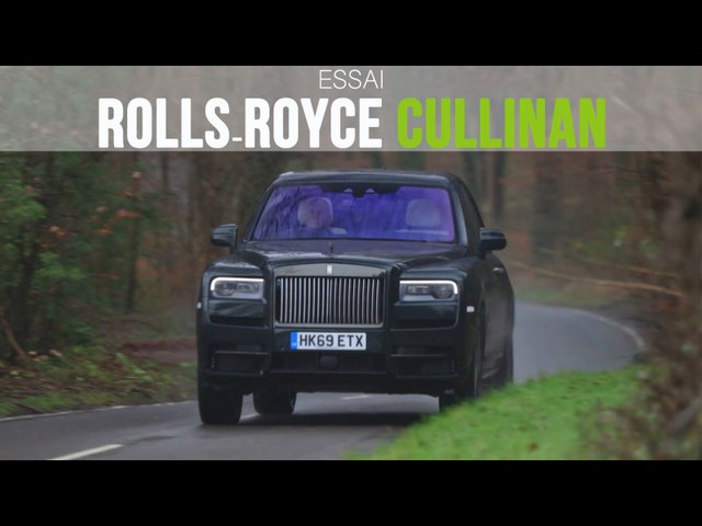 Essai Rolls-Royce Cullinan Black Badge 2020