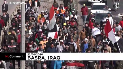 Multitudinario funeral de una activista antigubernamental asesinada en Irak