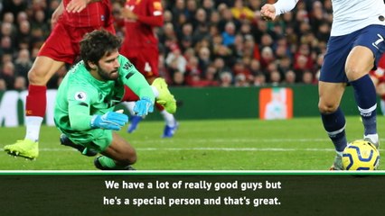 Alisson has exceeded expectations - Klopp