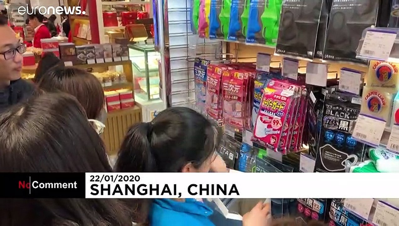 China: Wegen Coronavirus werden Atemmasken und Desinfektionsmittel knapp